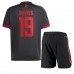 Cheap Bayern Munich Alphonso Davies #19 Third Football Kit Children 2022-23 Short Sleeve (+ pants)